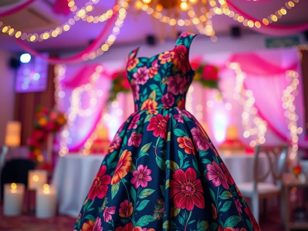 Sukienka w kwiaty na wesele – czy wypada taką ubrać?