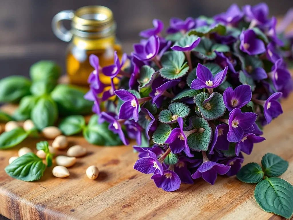 Jasnota purpurowa - składnik pesto prosto z lasu